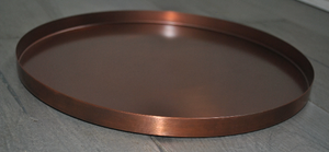 Copper Planter With Hand Hammered Finish