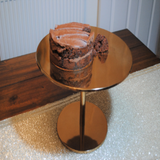 Gold Cake And Cupcake Stand - Wedding Modern Cake Stands - The Chalk Home