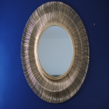 Large round gold mirror - The Chalk Home