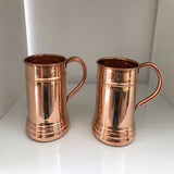 Original copper beer mugs - The Chalk Home