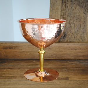 Set Of Original Copper Wine Glasses - The Chalk Home