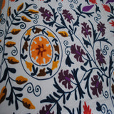 Hand Embroidered Suzani Bed Cover - The Chalk Home