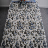 Blue Katha Bedcover in King Size - The Chalk Home