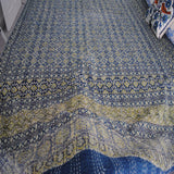Hand embroidered bedcover - The Chalk Home