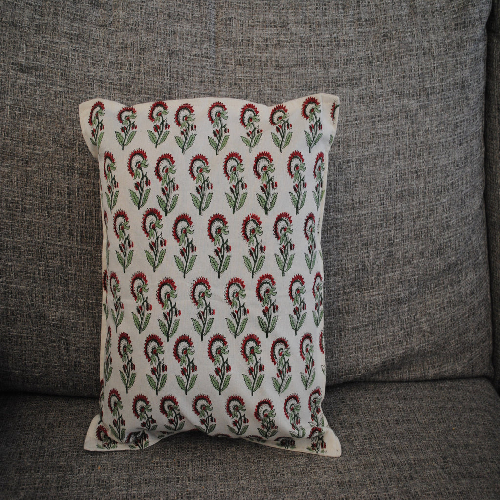 Hand Printed Cotton Cushion Covers - The Chalk Home