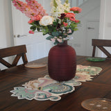 Handmade Flower table runner - The Chalk Home